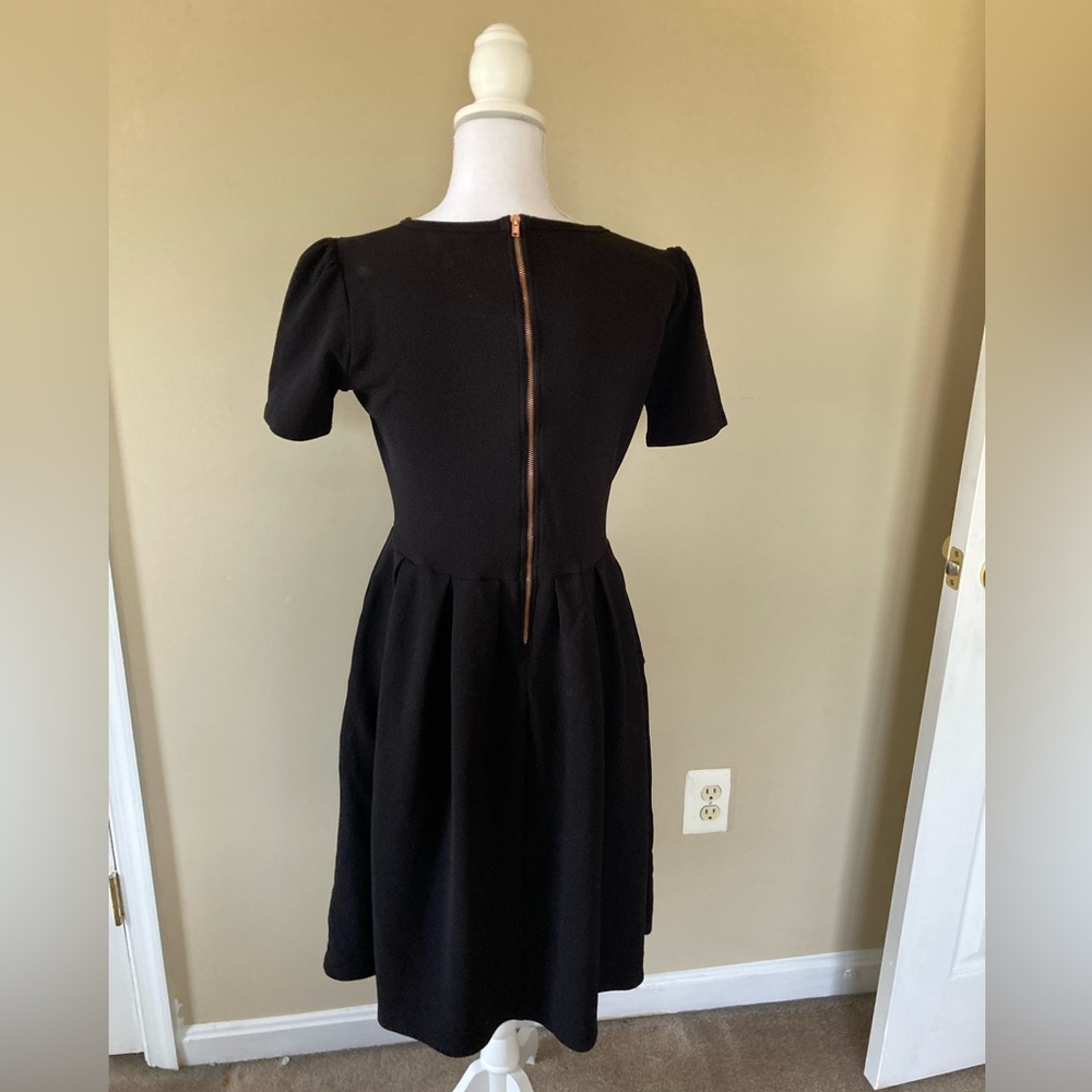 Simple black dress